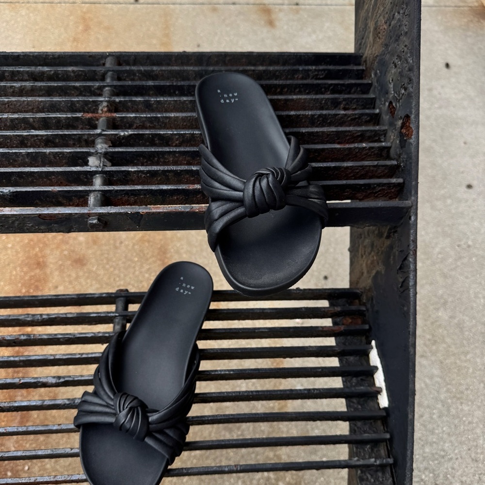 Knotted Slip Sandals